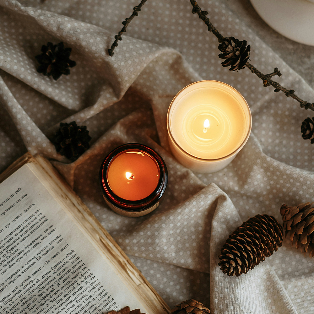 Sojas, rapšu un kokosa vaska sveču kopšana un pareiza lietošana