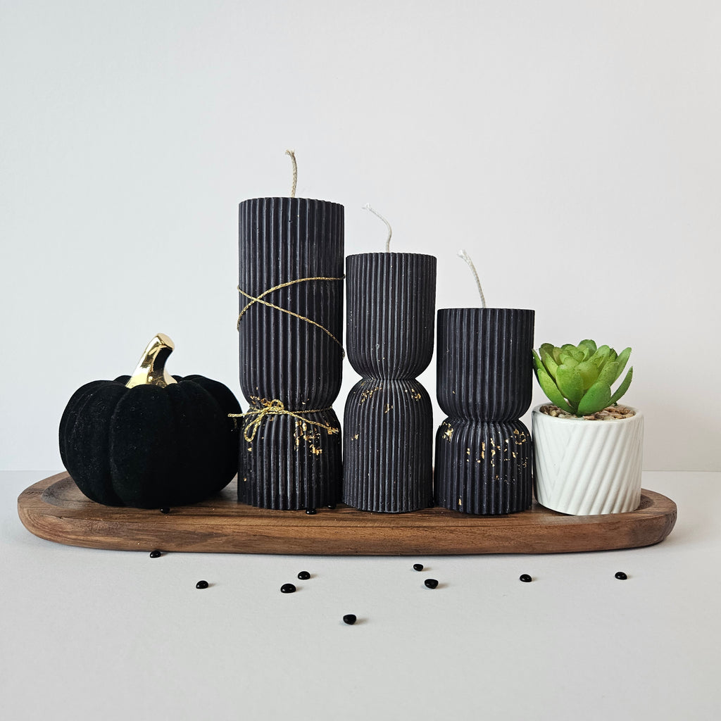 Modernās dizaina sveces – Roku darbs no dabīga sojas un rapšu vaska