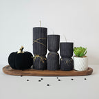 Modernās dizaina sveces – Roku darbs no dabīga sojas un rapšu vaska