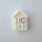 Mājas siltuma svece – HOME dizains, roku darbs no dabīga sojas un rapšu vaska