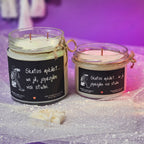 Konteiner svece - Sojas vaska 100% Dabīga, EKO produkts