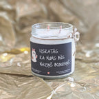 Ģimenes pieaugums | Sojas svece ar koka dakti - Eko produkts