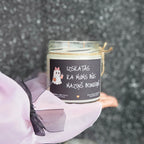 Ģimenes pieaugums | Sojas svece ar koka dakti - Eko produkts