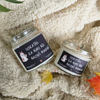 Ģimenes pieaugums | Sojas svece ar koka dakti - Eko produkts