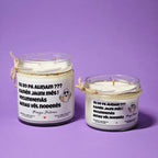 Nu ko pa aliņam??? | 100% Sojas svece ar koka dakti | Laba dāvana