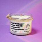 Nu ko pa aliņam??? | 100% Sojas svece ar koka dakti | Laba dāvana