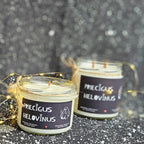 Priecīgus Helovīnus | Sojas svece ar koka dakti - Eko produkts