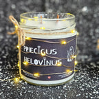 Priecīgus Helovīnus | Sojas svece ar koka dakti - Eko produkts