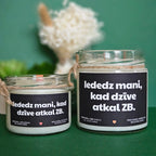 Iededz mani, kad dzīve atkal ZB | Sojas svece ar koka dakti