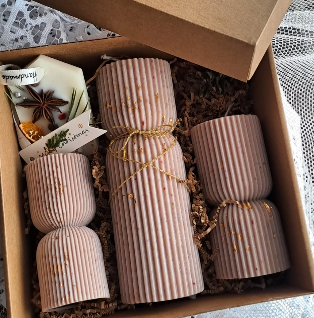 Modernās dizaina sveces – Roku darbs no dabīga sojas un rapšu vaska