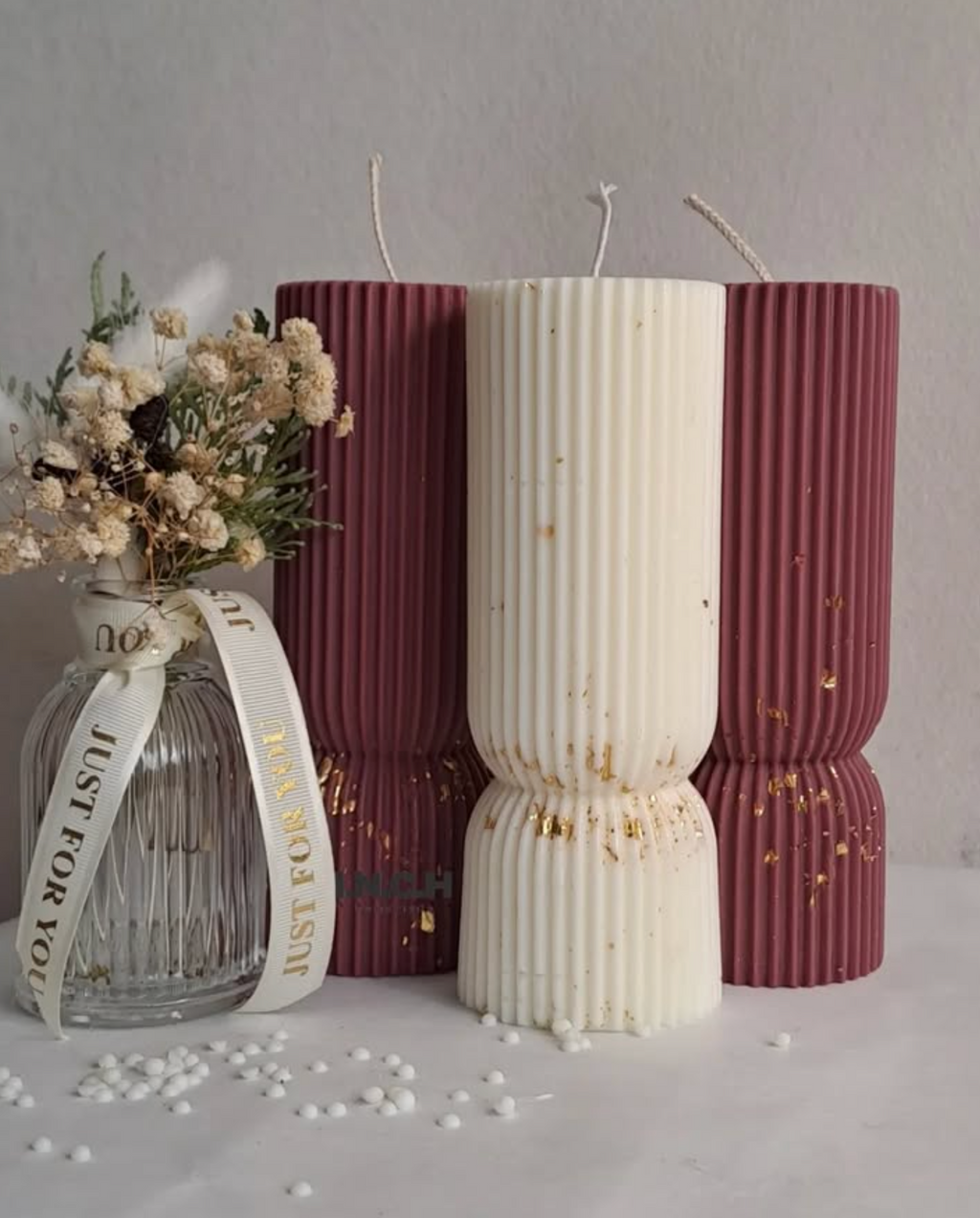 Modernās dizaina sveces – Episkā zvaigzne sojas vaska svece