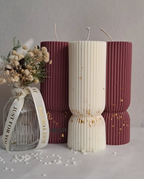 Modernās dizaina sveces – Episkā zvaigzne sojas vaska svece