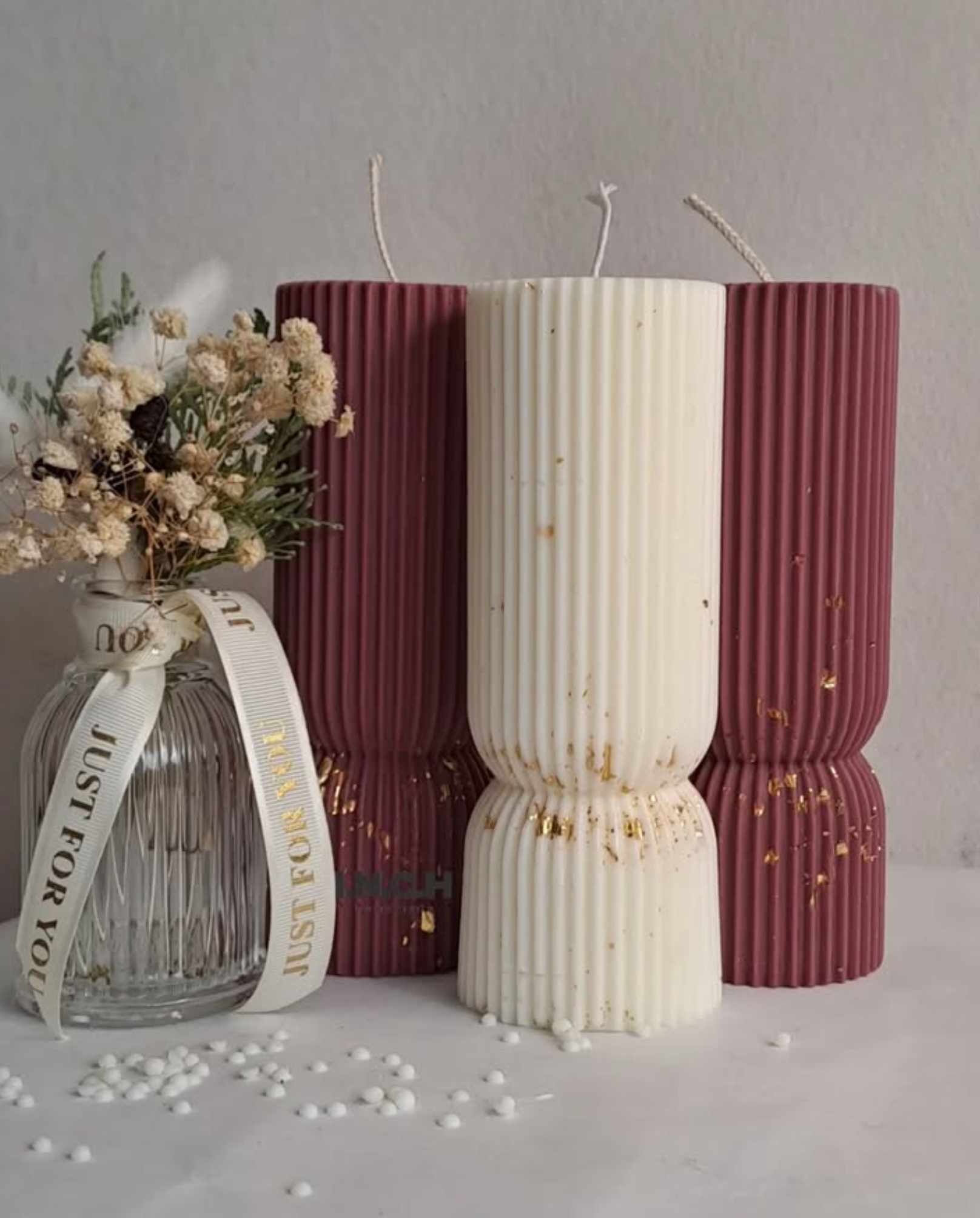 Modernās dizaina sveces – Episkā zvaigzne sojas vaska svece