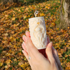 Decorative Angel Pillar Candle – Detailed Sculptural Candle | 145g | 9cm