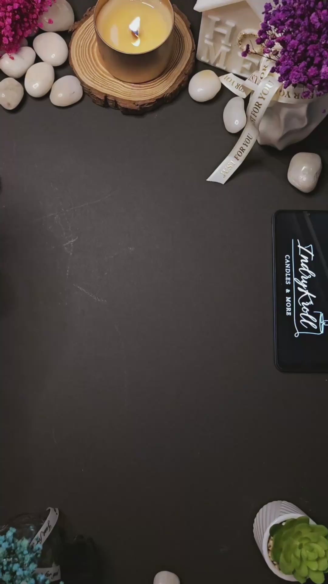 Modernās dizaina sveces – Episkā zvaigzne sojas vaska svece