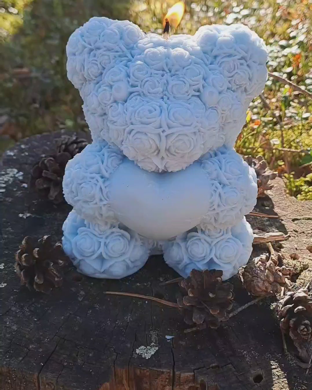 Lācis - Sojas/Rapšu vaska svece