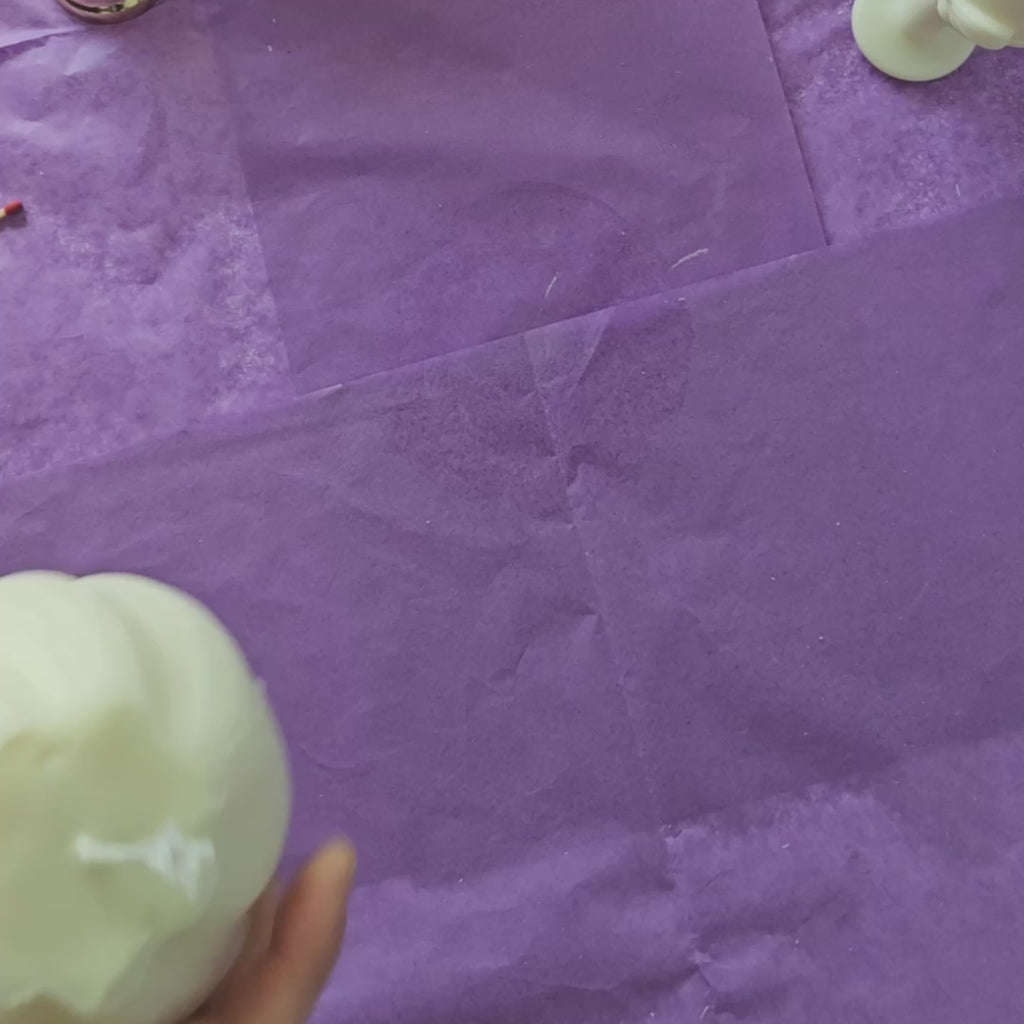 Spirāles formas svece – No sojas vaska